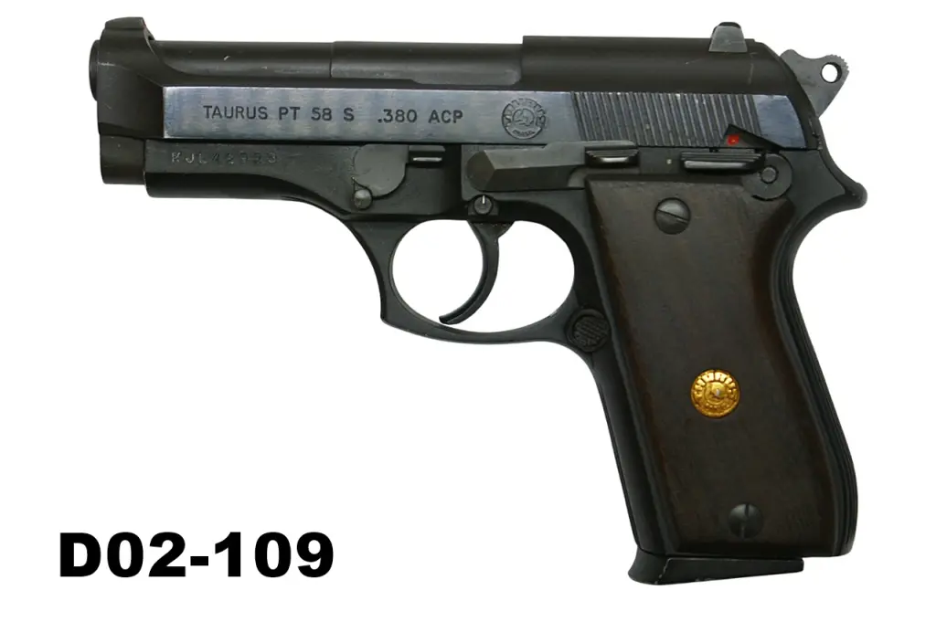 096-D02-109-9mmk Taurus PT58 S Pistol