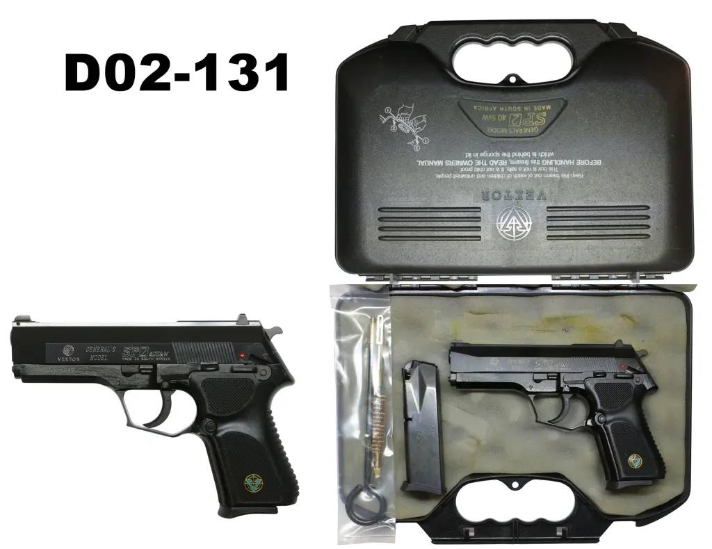 096-D02-131-.40s&w Vektor SP2 "General's Model" Pistol