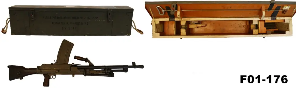 096-F01-176-.30-06spr Bren Gun MK2 Light Machine Gun - Cased