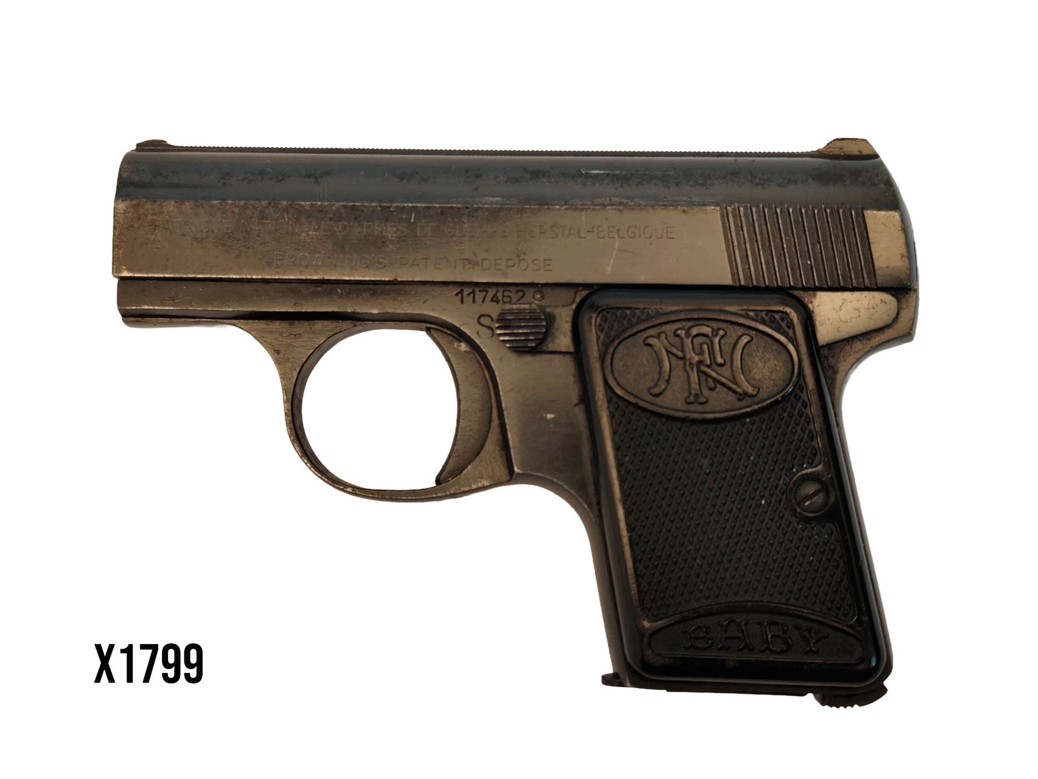 6,35x15mm FN Baby Browning Pistol