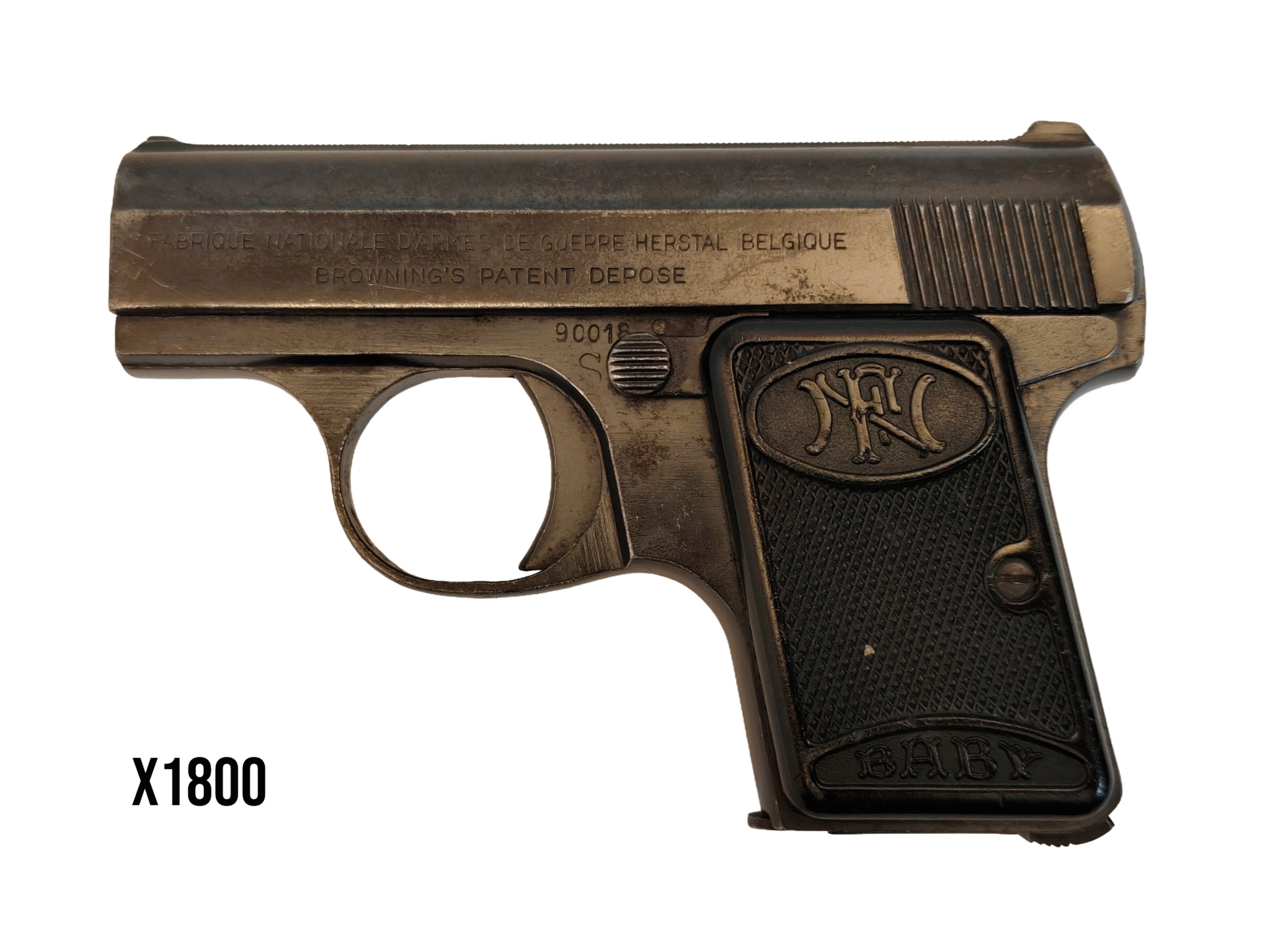 6,35x15mm FN Baby Browning Pistol