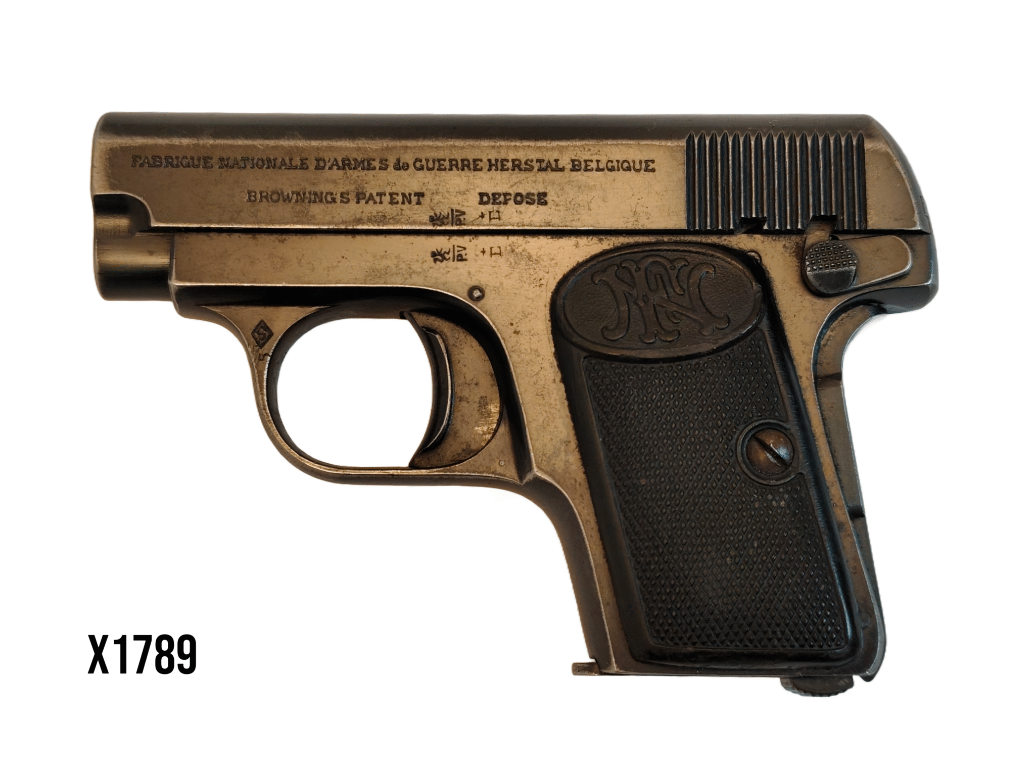 6, 35x15mm FN Baby Browning Pistol
