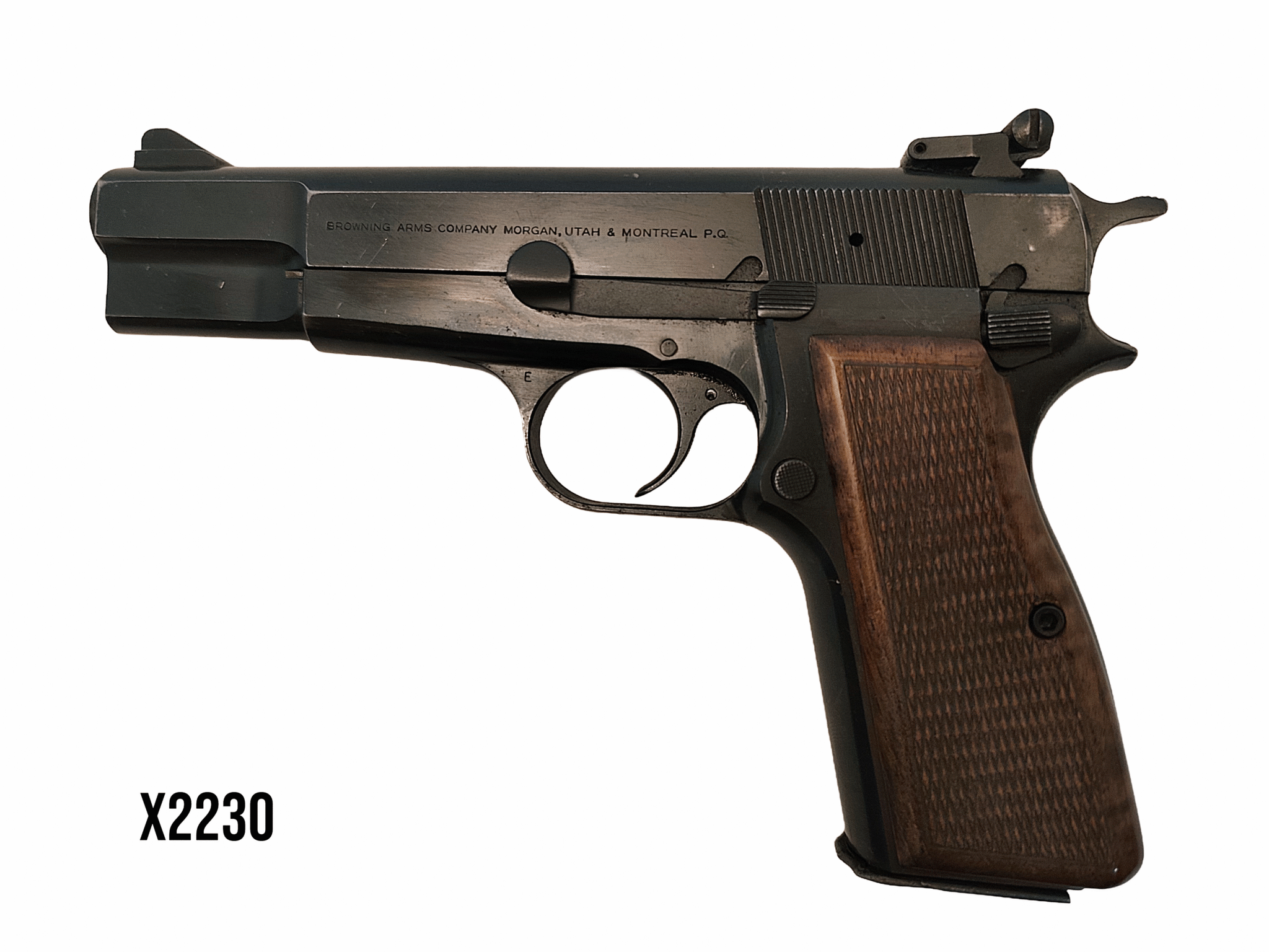9mmP Browning Pistol
