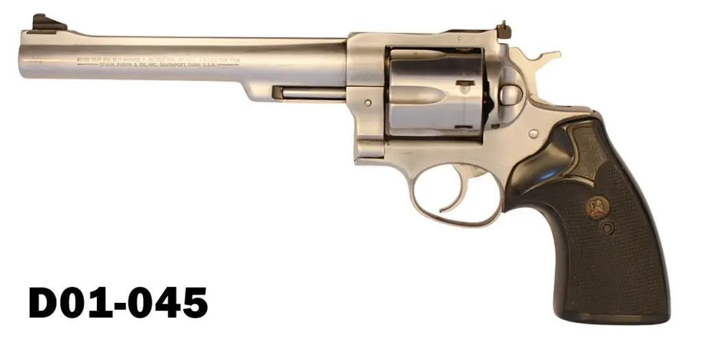 097-D01-045  .44mag Ruger Redhawk 7,5" Stainless Steel Revolver