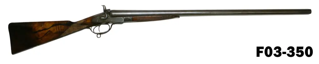 097-F03-350 12ga W.H. Tisdall S/S Hammer Shotgun