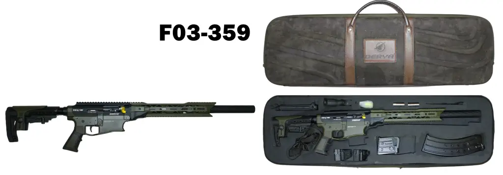 097-F03-359 12ga Derya MK-12 Tactical Semi-Auto Shotgun - Carry Case
