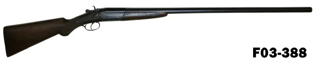 097-F03-388 12ga English Single Barrel Hammer Shotgun Pre 1898