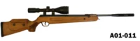 099-A01-011  .177cal Walther LGV Air Rifle - Scoped & Suppressor