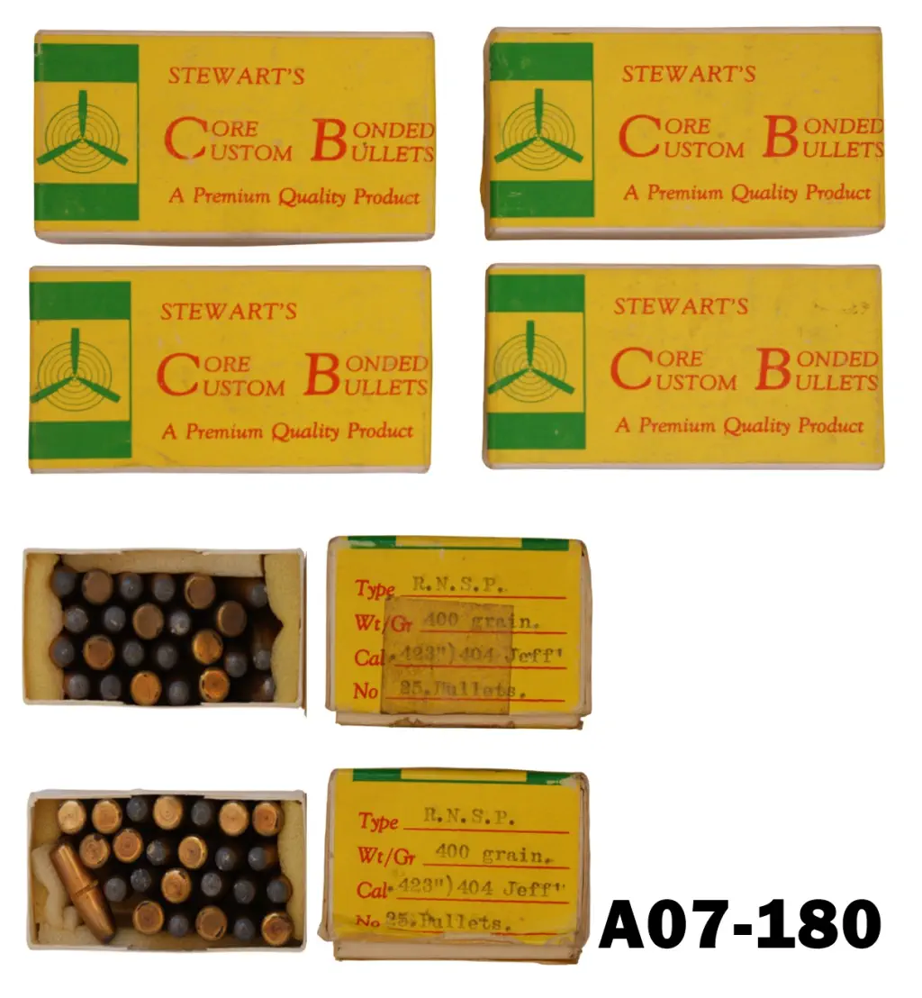 099-A07-180 10.75 Stewart's Core Custom Bullets x 150
