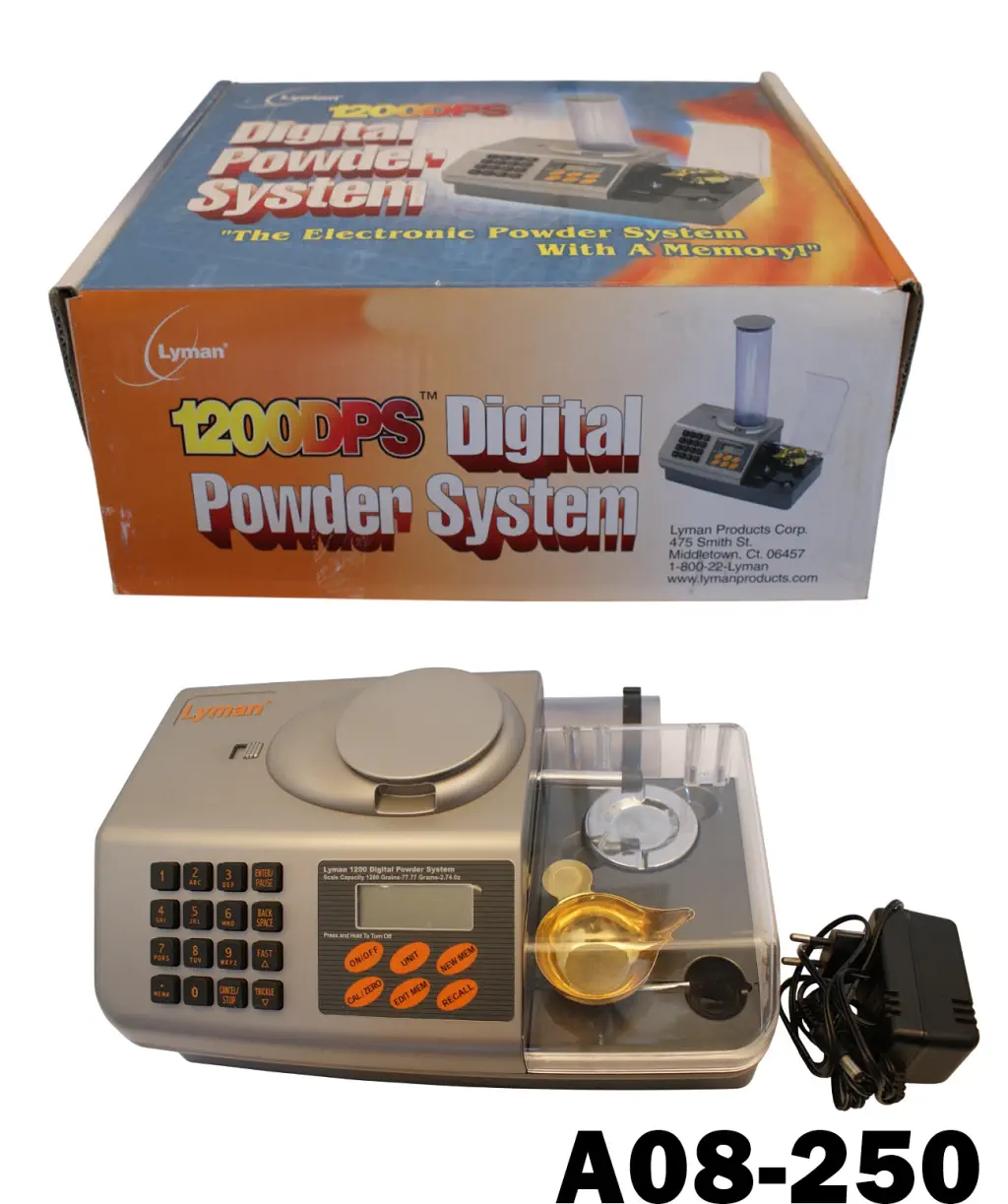 099-A08-250 Lyman 1200 DPS Digital Powder System