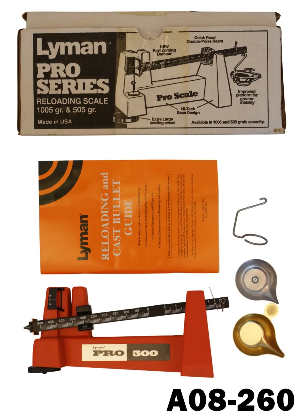 099-A08-260 Lyman Pro 500 Series Reloading Scale