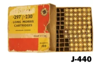 099-J-440  .297/.230 Kynoch Long Morris LRN Ammunition x 57