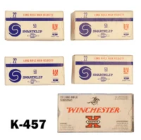 099-K-457  .22lr Swartklip Ammunition x 229