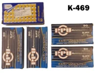 099-K-469  .357mag PPu 158gr SJFP x 200 & .357mag PMP 158gr Ammunition x 50