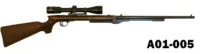 100-A01-005 No.2 BSA Improved Model D Air Rifle - Scoped