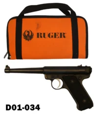 100-D01-034 .22lr Ruger MK2 Semi-Auto Pistol - Ruger Pistol Caddy