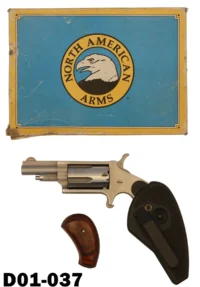 100-D01-037 .22mag NAA Stainless Mini 1 5/8" Revolver - Boxed