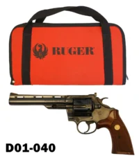100-D01-040 .357mag Colt Trooper 6" MKV Revolver - Original Ruger Caddy