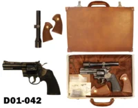 100-D01-042 .357mag Colt Python 4" Revolver - Cased