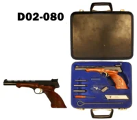 100-D02-080 .22lr FN-Browning "Medallist" Target Pistol - Cased