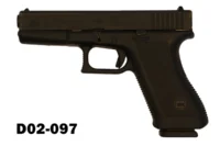 100-D02-097 9mmp Glock Mod 17 Pistol