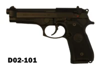 100-D02-101 9mmp Beretta Mod 92FS Pistol