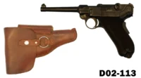 100-D02-113 7.65mm Luger Mod 1900 Pistol - Holster