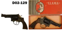 100-D02-129 .38S&W Llama "Paramount 1000" Ex. S.A. Railays Police 4" Revolver - Boxed