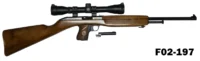 100-F02-197 .22lr Unique "Survival" Rifle/Pistol - Scoped
