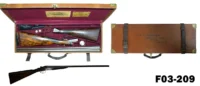 100-F03-209 20ga William Powell & Sons S/S Boxlock Ejector Shotgun - Cased
