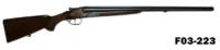 100-F03-223 12ga Aya S/S Boxlock Shotgun