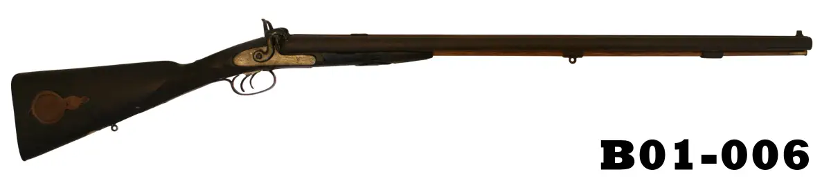 101-B01-006 .577/12ga Hollis & Sons S/S Percussion Combination/Cape Gun