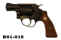 101-D01-018  .38spl Smith & Wesson Mod 36 2" Blue Revolver
