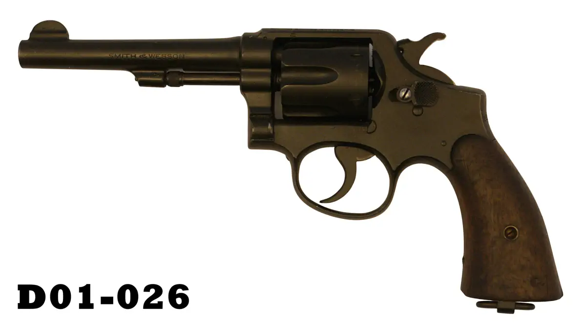 101-D01-026 .38s&w Smith & Wesson "Victory" Model 5" Service Revolver