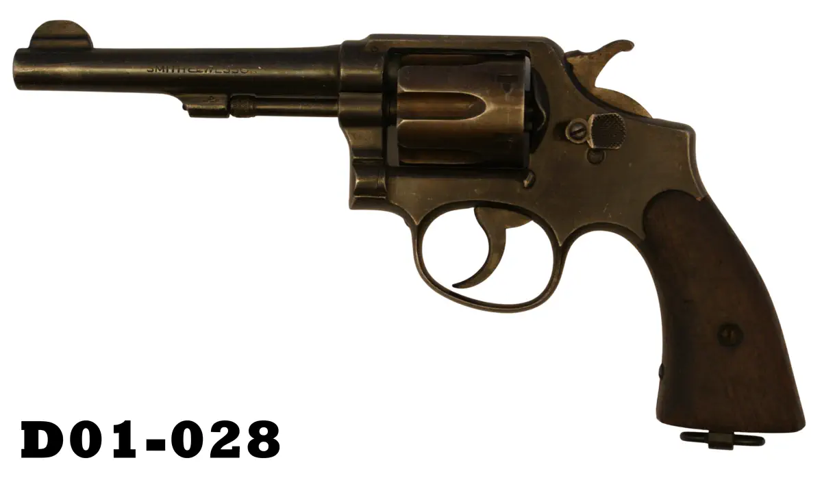 101-D01-028 .38 Smith & Wesson "Victory" Model 5" Service Revolver
