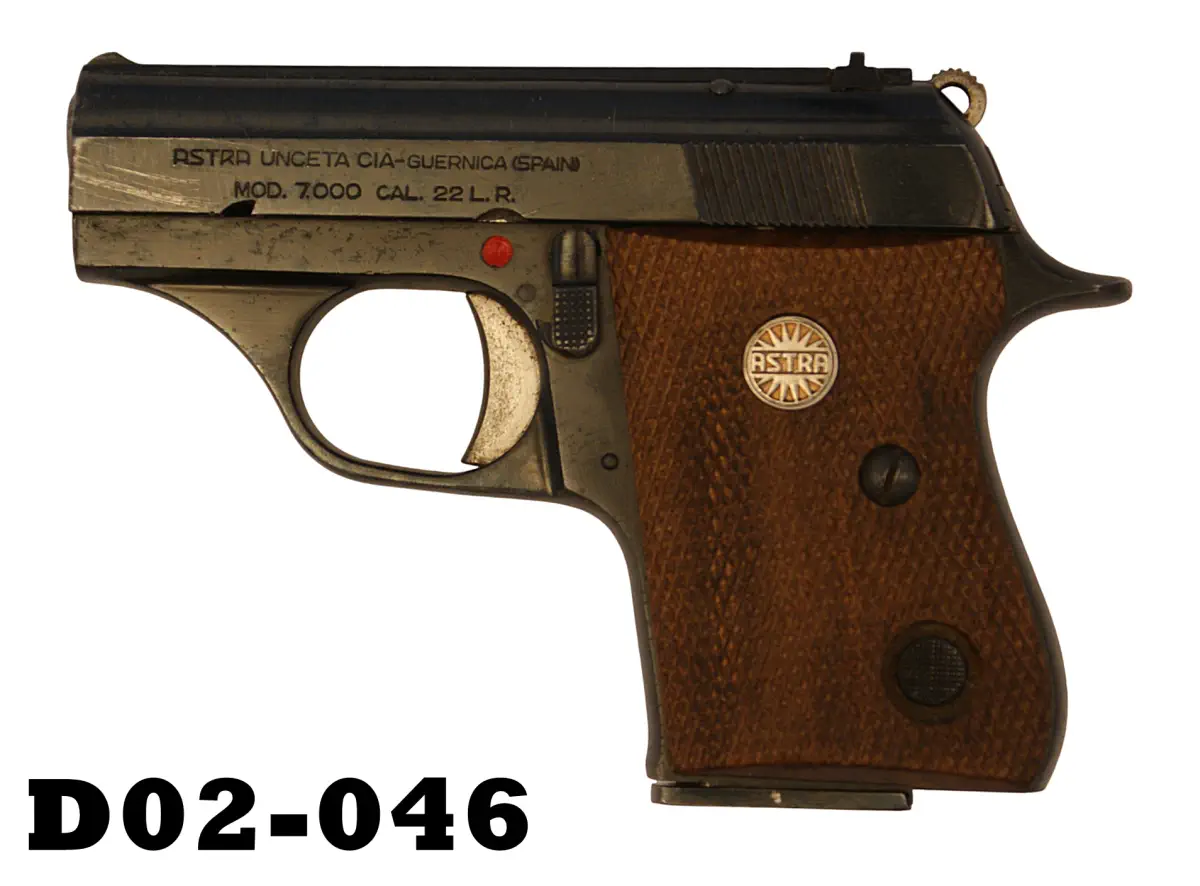 101-D02-046 .22lr Astra Mod 7000 Pistol
