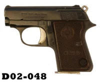 101-D02-048  .22short Astra "Cub" Pocket Pistol