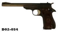 101-D02-054 .22lr Star Mod "F Target" 6,9" Pistol - Leather Sheath