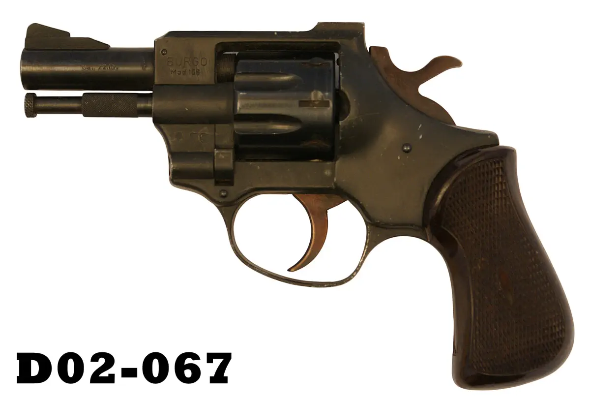 101-D02-067 .22lr Burgo Mod 106 2" Revolver