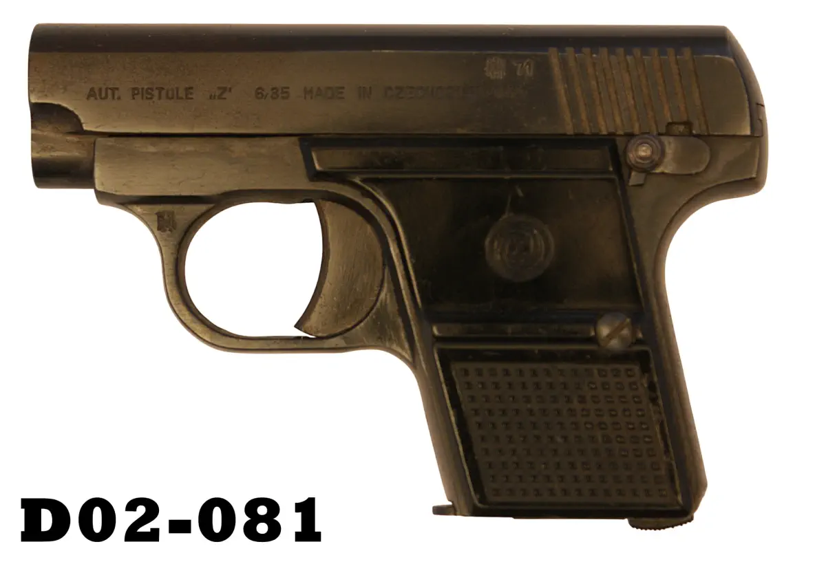 101-D02-081 6.35mm CZ Mod Z Pistol