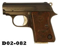 101-D02-082 6.35mm Astra Cub Hammerless Pocket Pistol