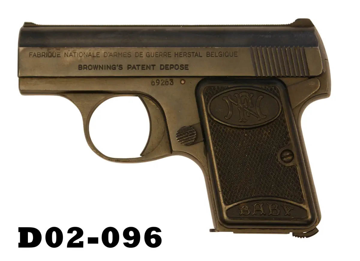 101-D02-096 6.35mm "Baby" Browning Pistol