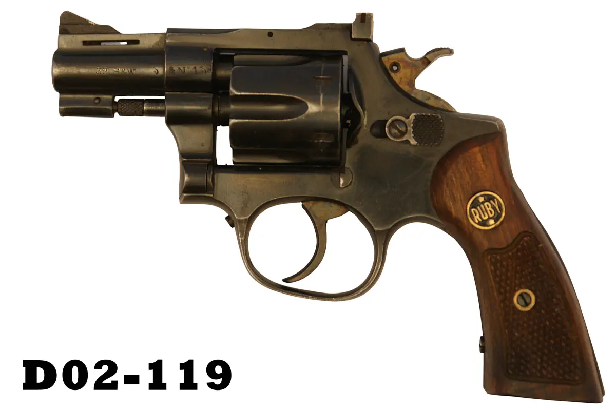 101-D02-119 .32s&w long Ruby 2" Revolver