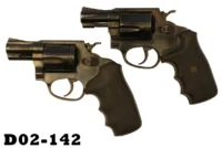 101-D02-142 .38spl Rossi 2" Blue Revolvers x 2