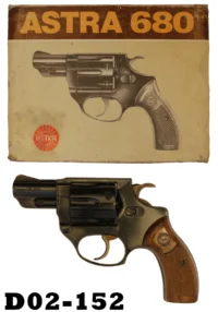 101-D02-152 .38spl Astra Mod 680 2" Revolver - Boxed