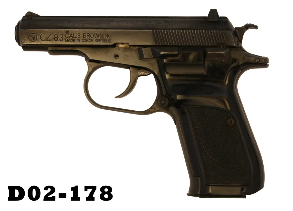 101-D02-178 9mmk CZ Mod 83 Pistol
