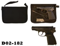 101-D02-182  9mmk Makarov 12h-71h Pistol - Caddy & Spare Magazine