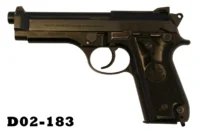 101-D02-183  9mmp Beretta Mod 92 "SAP" Issue Service Pistol