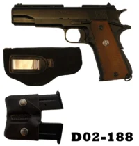 101-D02-188  9mmp Lama Mod X1-B Pistol - Hoster & 2 Magazines In Pouch