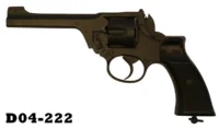 101-D04-222  .38 Enfield No.2 MK1* 5" Service Revolver By Enfield 1941